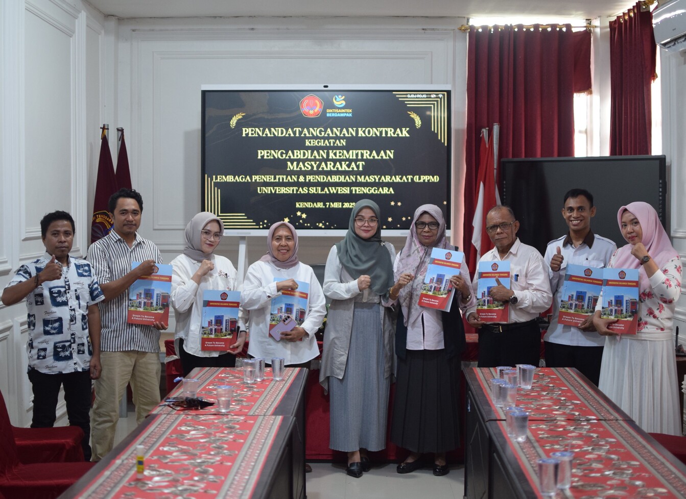 Penandatanganan Kontrak Kegiatan Pengabdian Kemitraan Masyarakat (PKM) Tahun 2025